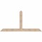 Ekena Millwork Portland Smooth Timber Gable Bracket, Douglas Fir, 84"W x 42"H x 5 1/2"D x 5 1/2"F, 12/12 Pitch GBW084X42X0606POR00SDF - alternate 1